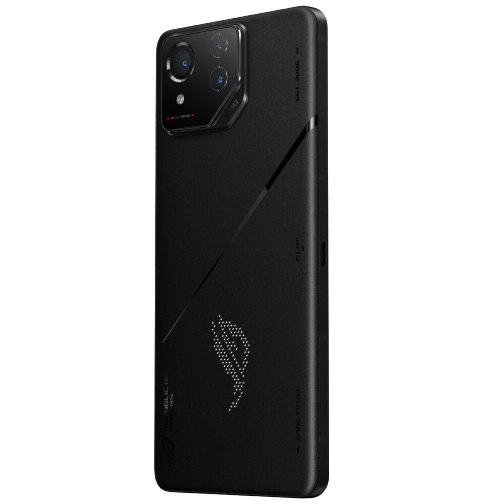 ゲーミング SIMフリースマートフォン ASUS ROG Phone 8 Pro メモリ16GB ストレージ 512GB 6.78型 AMOLED Qualcomm Snapdragon 8 Gen3 防水防塵  IP65 IP68 5000万画素 Android 14 5G FeliCa おサイフケータイ クリアケース付き ROG8P-BK16R512 - 画像 (14)